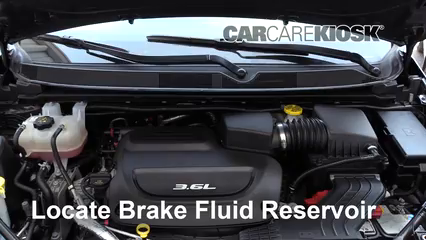 2017 Chrysler Pacifica Touring 3.6L V6 Brake Fluid Add Fluid